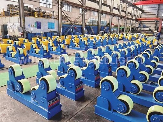 Самовстроенный сварный ротатор с диапазоном скорости 100-1000 мм/мин, грузоподъемностью 40 т и скоростью ролика 6-60 м/ч