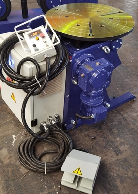 HBJ03 0,3 тонны Моторизированный Positioner сварки 600 мм диаметром рабочего стола